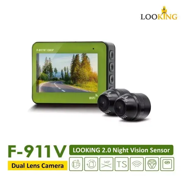 F-911V Dual FHD Bike Camera