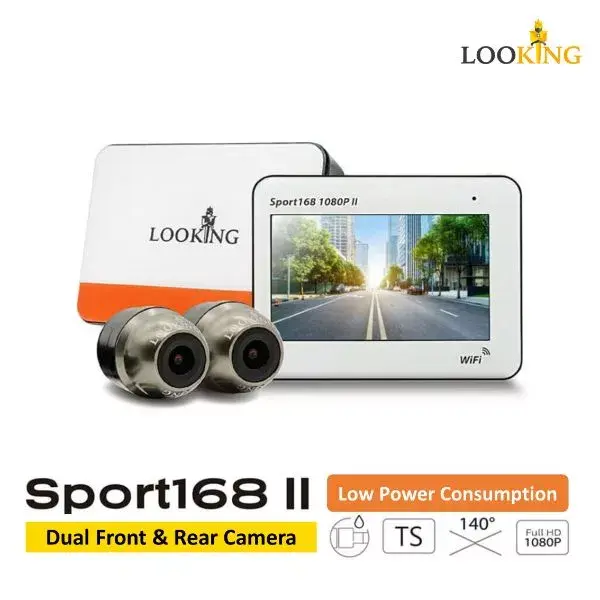 SPORT168 II Dual FHD Bike Camera