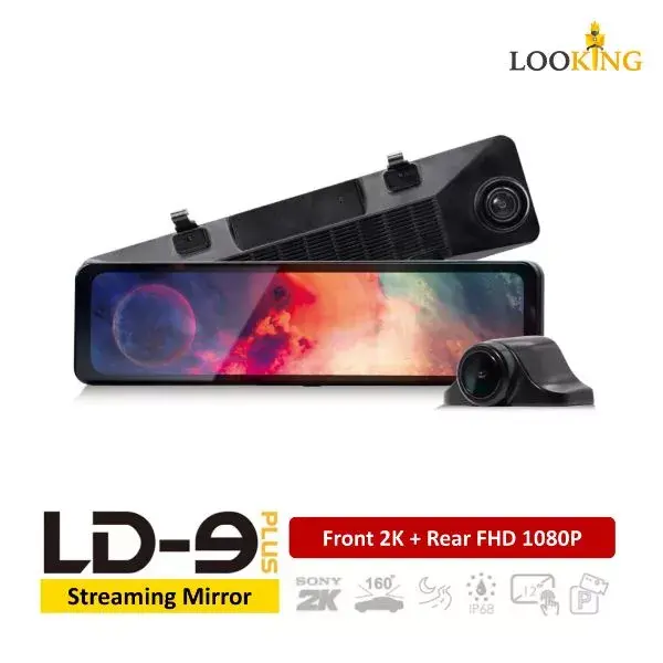 LD-9 PLUS 2K Rearview Mirror Camera