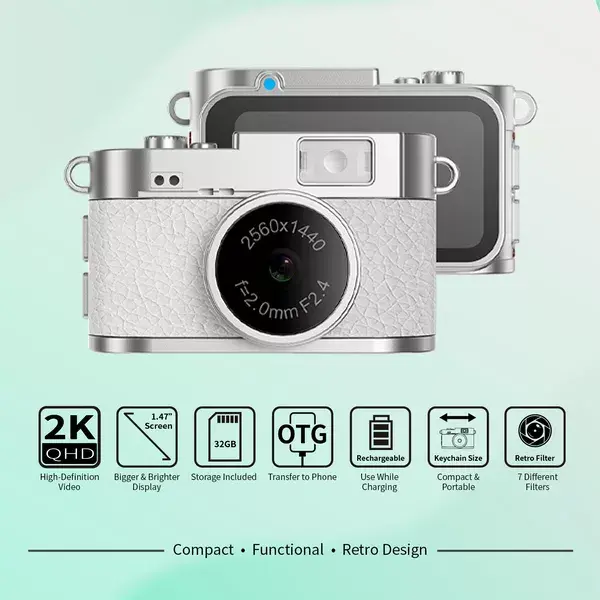 Y25plus Y2K Style CCD Camera